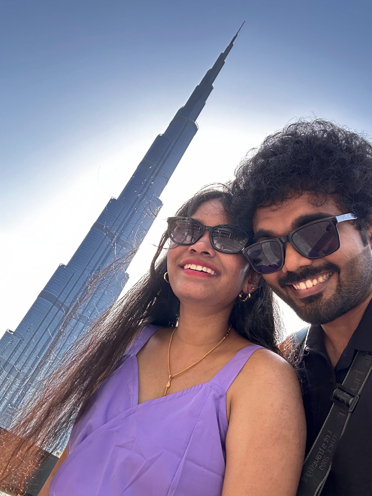 Selfie at the Burj Khalifa
