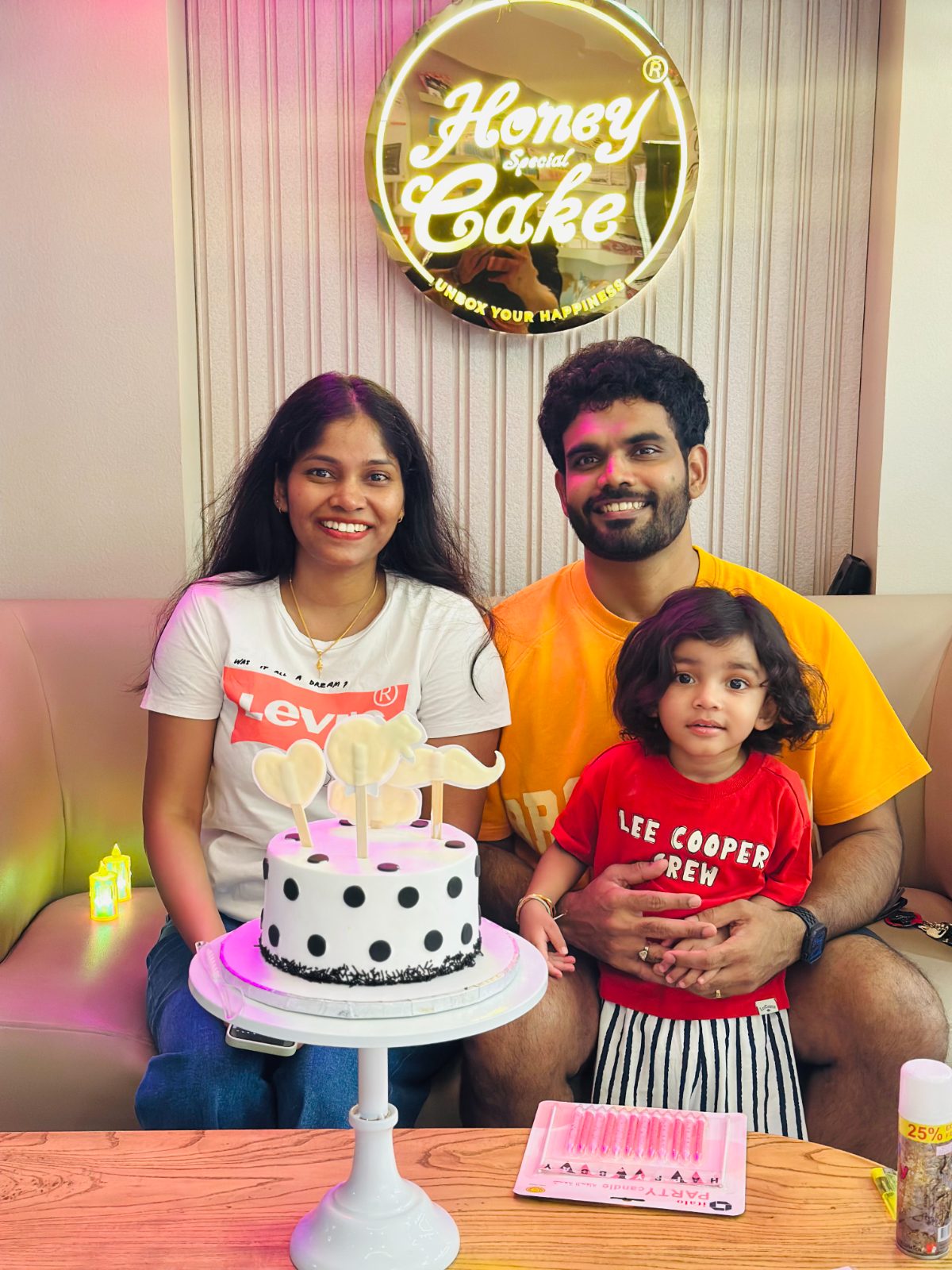 Birthday cake celebration