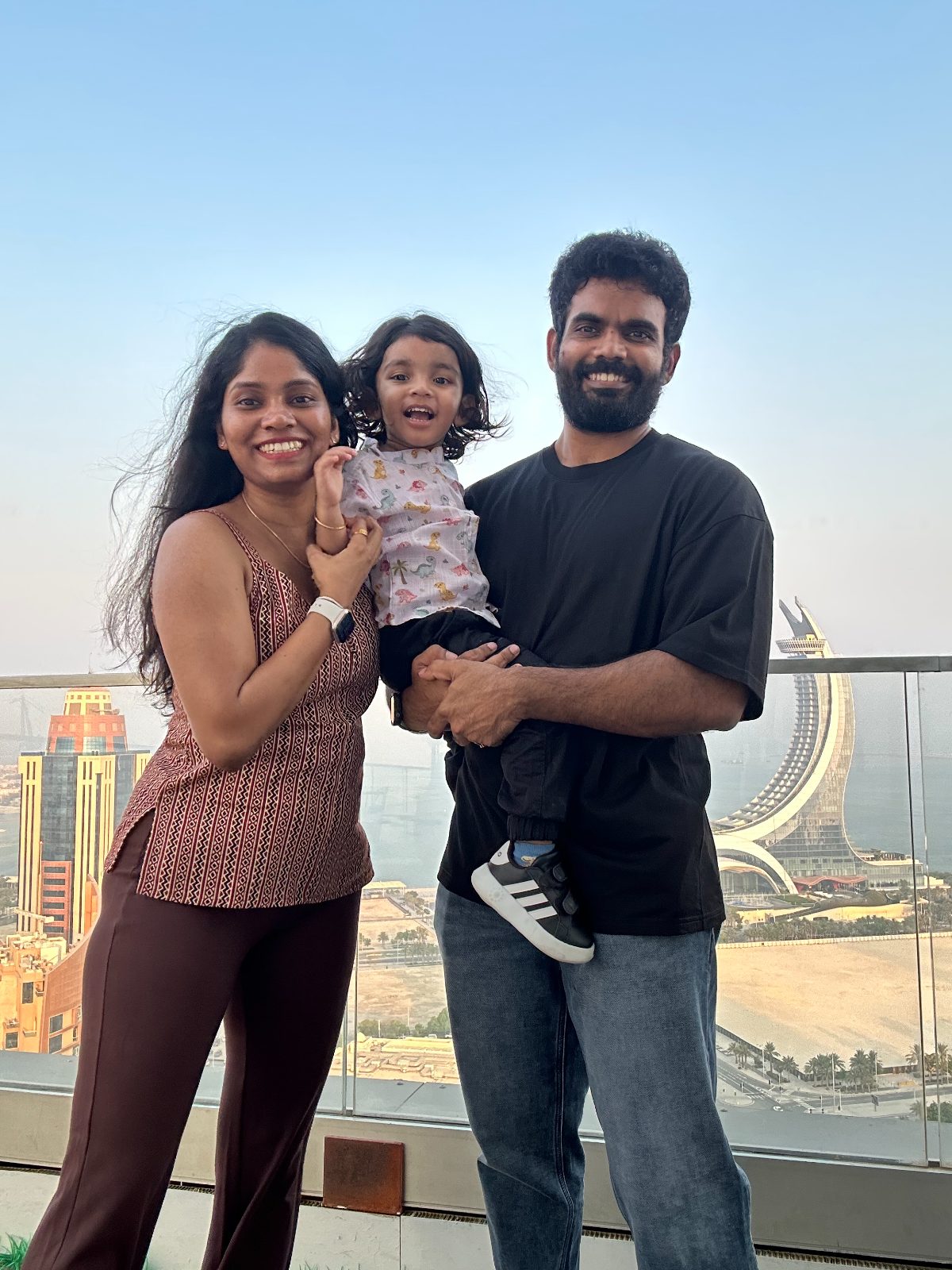 Aruna, Anand and our explorer